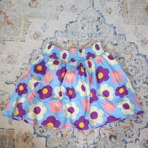 Lucy & Yak floral mini flare skirt